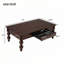 Table basse rectangulaire en bois avec tiroir de rangement-1389032884