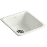 IronTones® 17" L x 18-3/4" W x 8-1/4" Top-Mount/Under-Mount Single-Bowl Kitchen Sink