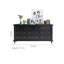 Commode d'appoint moderne tout en bois massif