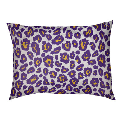 Animal Print Polyester Pet Bed