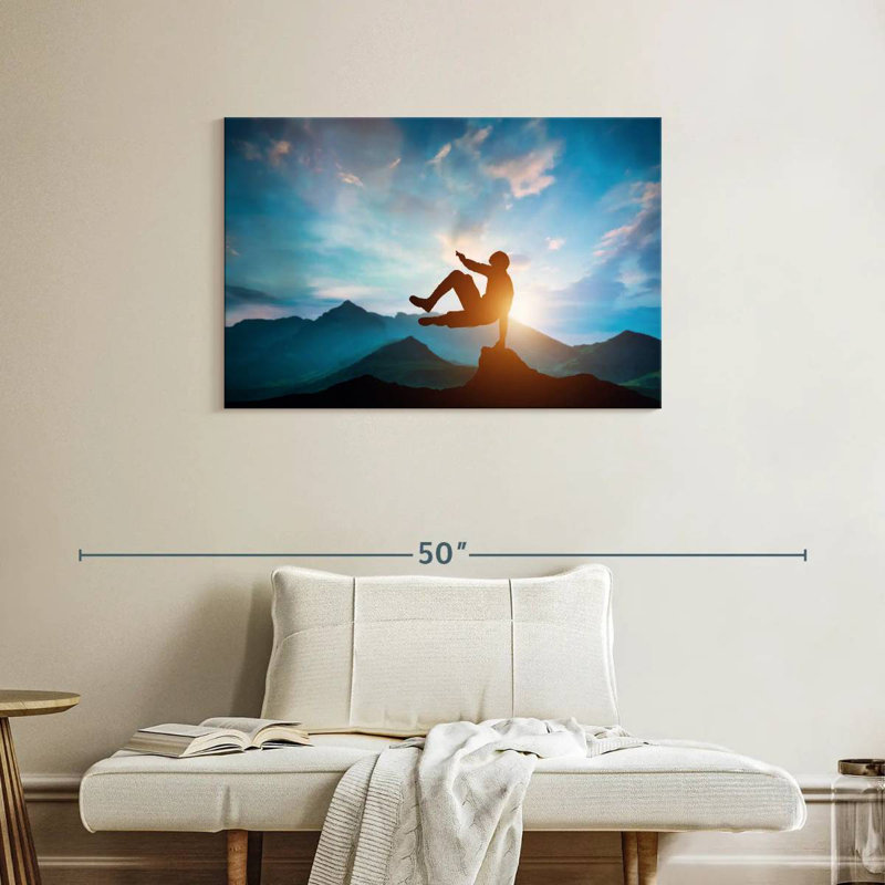 Sireci Rock Leap, 24" H x 36" W