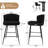 Bouclé Upholstered Counter Stool-711849808