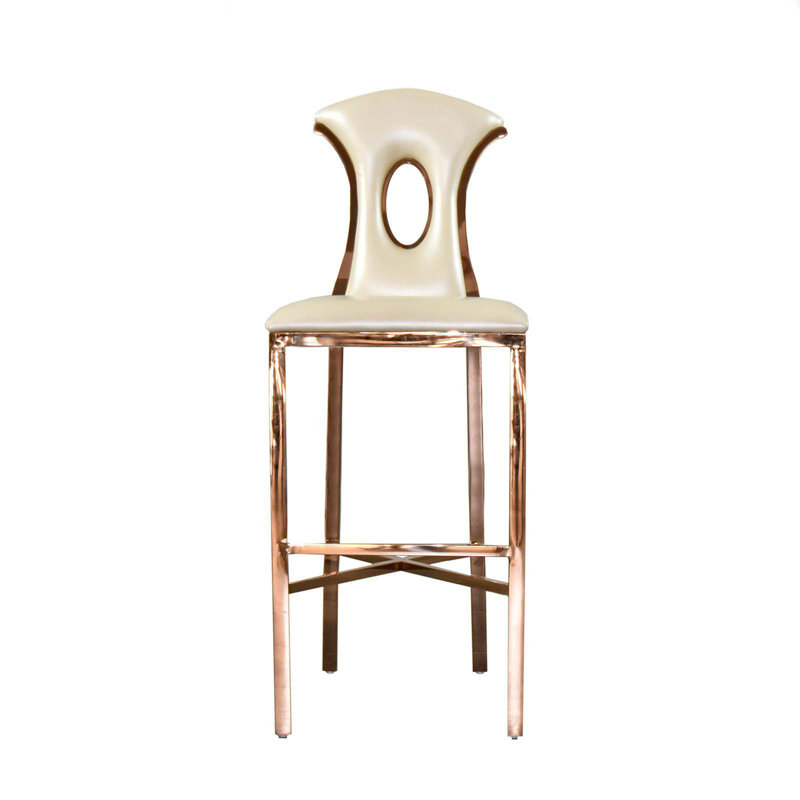 Sabastian Upholstered Faux Leather Counter Stool