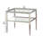 Irja Glass Top End Table