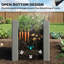 Balcony Planter Bed,Outdoor Planter Box,Elevated Garden Bed(Only Planter Box)