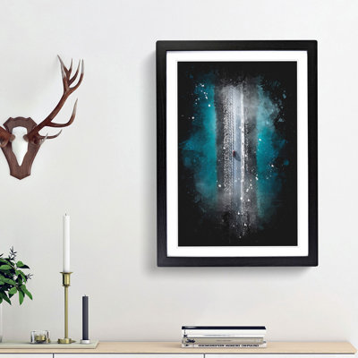 Lake Road Paint Splash - Picture Frame Graphic Art
