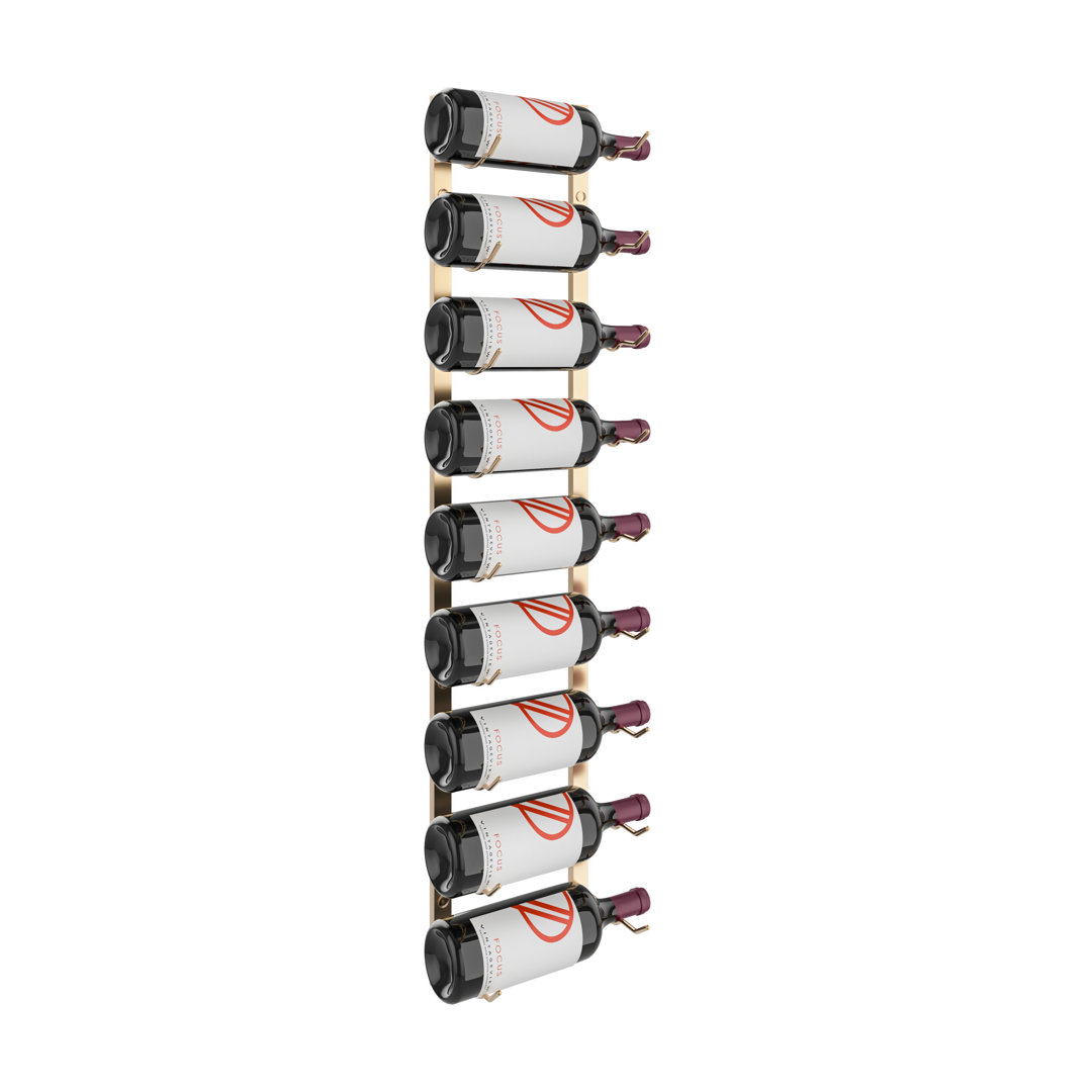 Indurial Wall Mounted Wine Bottle Rack Rebrilliant 
