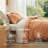 Bedsure Burnt Orange Duvet Cover Twin Size - Soft Double Brushed Bedding Set for Kids & Adults（Set of 3）-109724468-109724487
