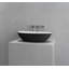 Vast Studio Vessel Sink – Oval Countertop Basin with Smooth Interior, Metallic Luxury Finish & Modern Spa-Inspired Sculpted Design-800464404