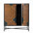 Modern Storage Cabinet With Geometric Pattern