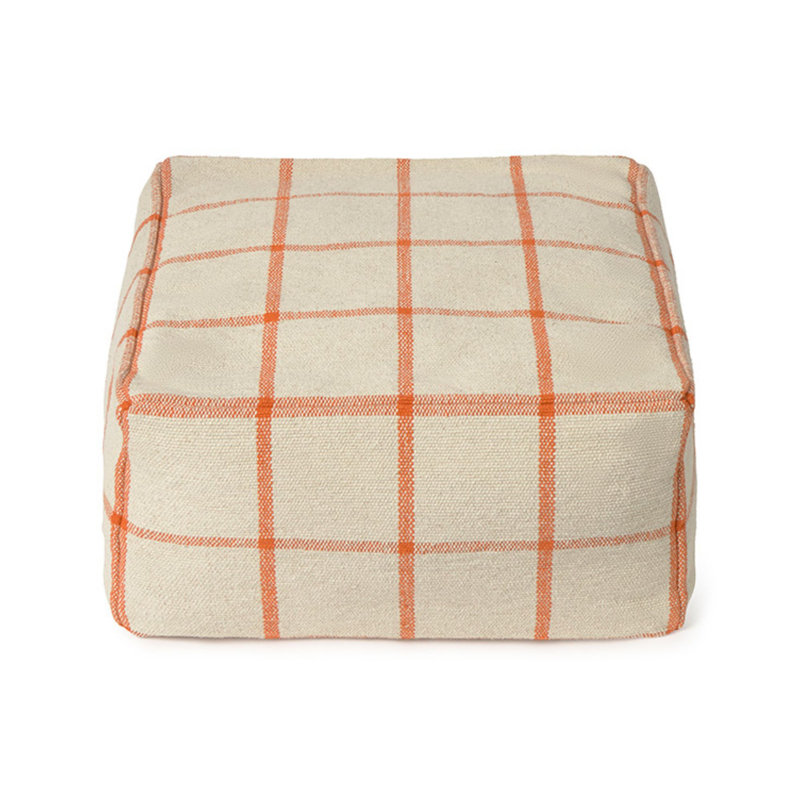 Pouf Geo Block, Natural