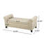 Banc de rangement rembourré Aisyah-1706169390