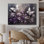 Ryuzo, ailes de papillon mauves et blanches - Fleurs, impressions sur toile