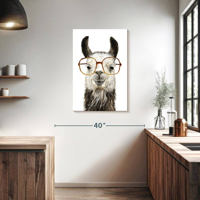 Brampt Hip Llama III, 36" H x 24" W