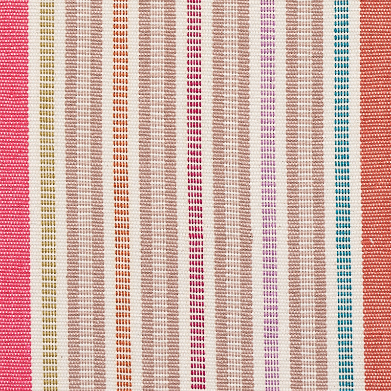 Tissu à rayures Schumacher x A Rhum, Macaron