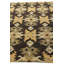 Tapis noir Otto