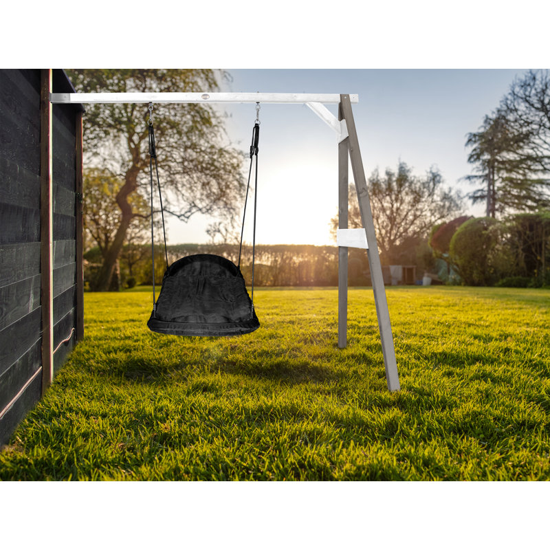AXI Hemlock Swing Set with 1 Swing(s), Grey/White