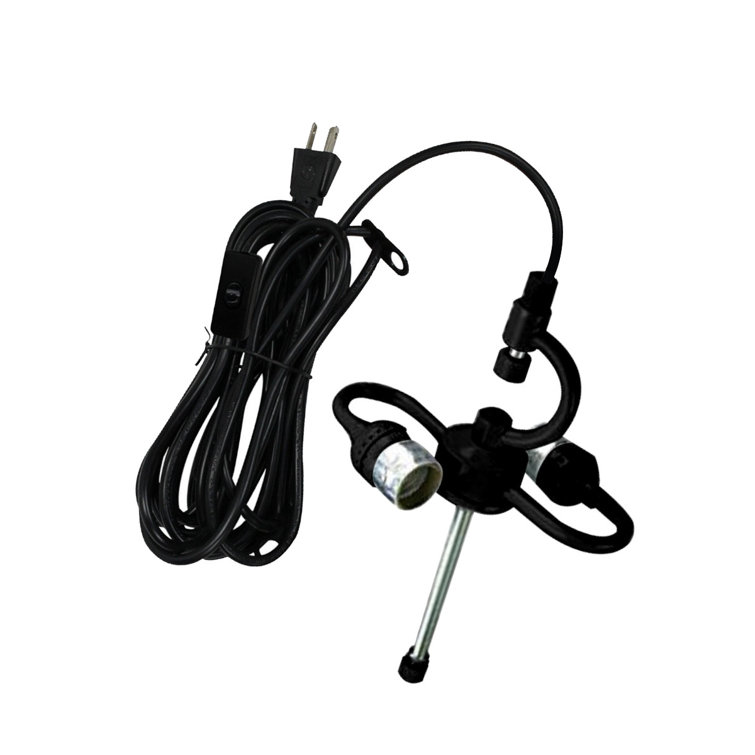 Cordon de plafonnier enfichable 2 lumières