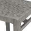 Chaise en rotin et acajou Marzel