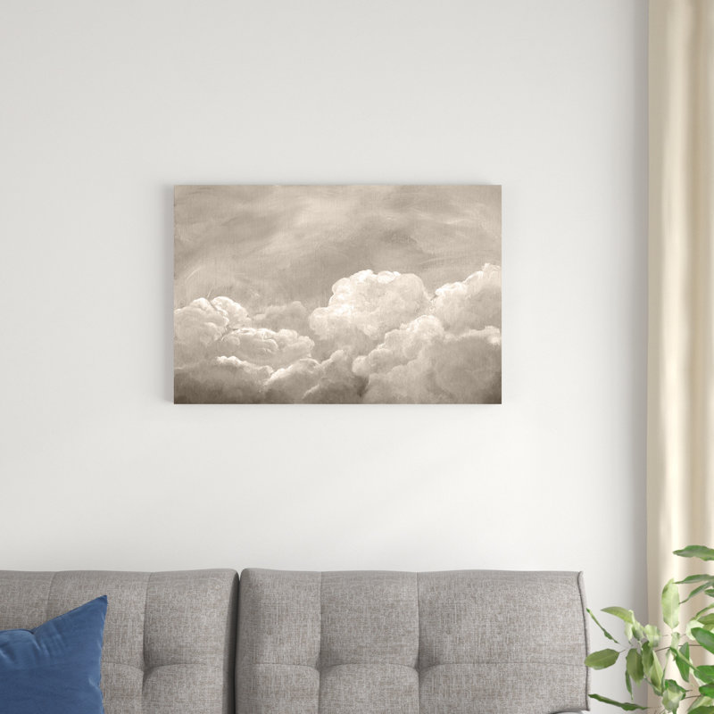 Nuage peint I, H 20 po x l 30 po x P 1,25 po