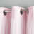 Fortuna Brockham Solid Tulle Overlay Room Darkening Grommet Curtain Panels-1636279541-1636324683