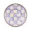 Violet Check Saucer