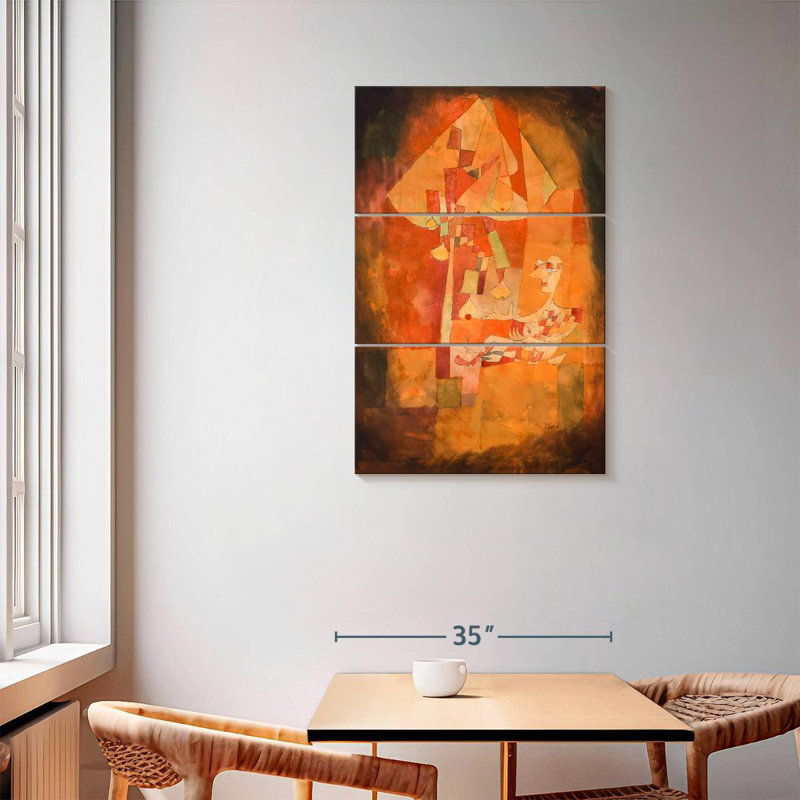 «The Man Under The Pear Tree», H 57 po x l 36 po