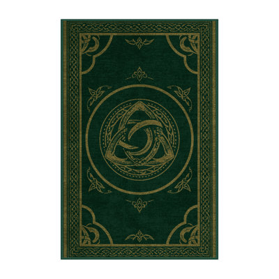 Soft Plush Feemster St Patties Modern & Contemporary Abstract Area Rug in Green – Green Binding