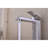 Bathroom Sink Faucet - Single Handle With Pop-Up Drain In Brushed Nickel Finish Temperature Control, Rust Design