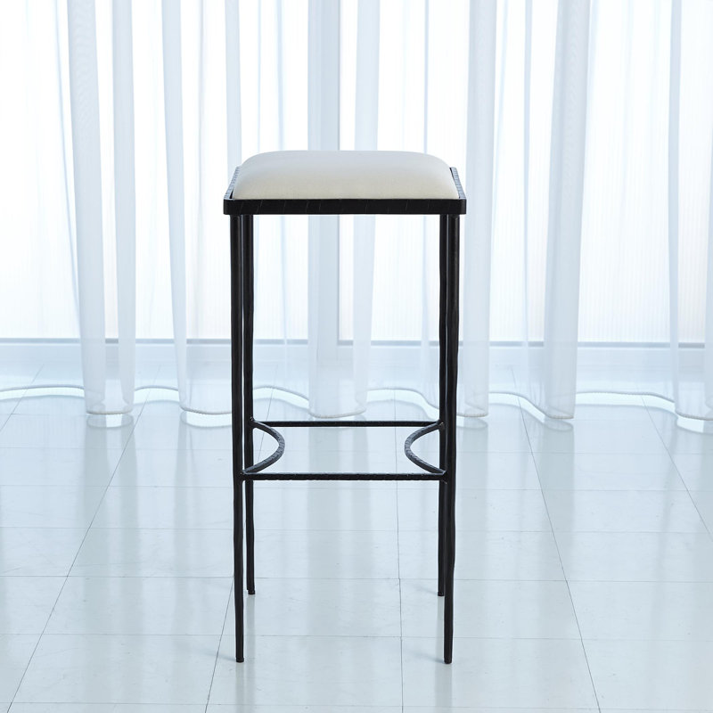Hammered Stool, Bar Stool (31” Seat Height)