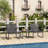 2 Person Outdoor Seating Set with Weather Resistant Frame and Durable Mesh Fabric 3 Piece Set-113688887