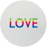 Love Rainbow 16'' Vinyl Placemat