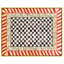 Courtly Check® Red/Gold Washable Rug-203741830