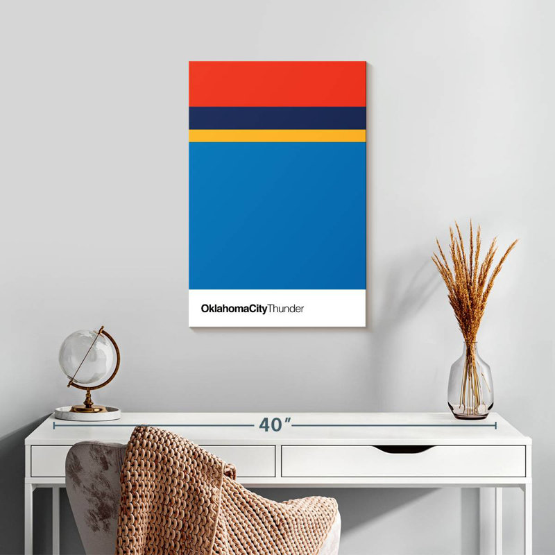 Sireci Oklahoma City Thunder, 24" H x 16" W