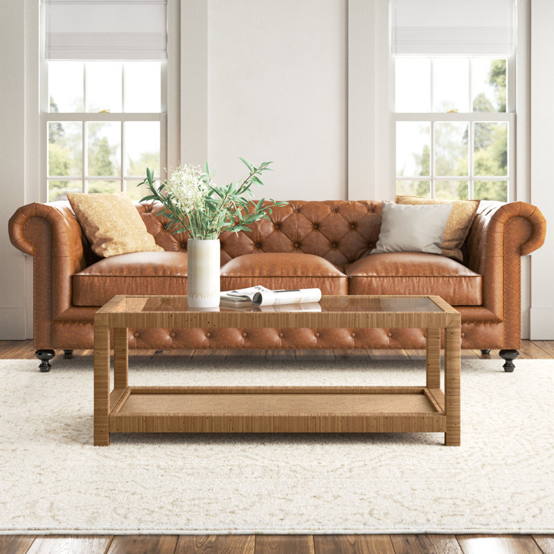 Adalard Solid Wood Coffee Table