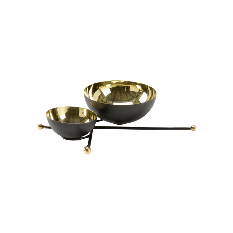 Metal Decorative Bowl Set