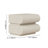 Humply Modern Smart Nightstands White Faux Leather with Wireless Charger 2 Drawers Set of 2-1135708035