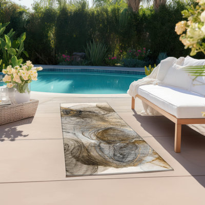 Kawehi Abstract Indoor / Outdoor Rug