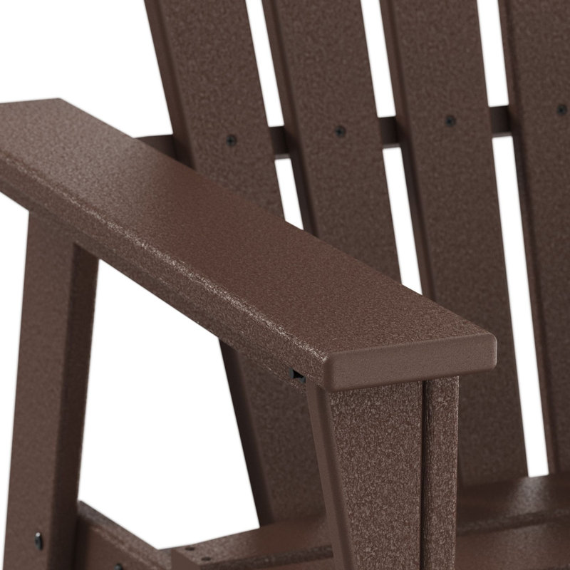 Chaise POLYWOOD South Beach, Acajou
