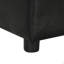 Lit simple avec repose-pieds pliant