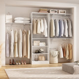Susse 20-96'' W Closet System Starter Kit