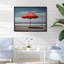 Parasol rouge Coastal Beach - imprimé-1978184957-1978184952