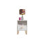 Herod 40cm W Solid + Manufactured Wood Bedside Table