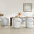 Doley Upholstered Side Chairs with Hidden Casters-598751257