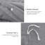 4-Piece Microfiber Duvet Cover Set – Pillowcases & Fitted Sheet-118109440-118109439