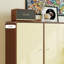 Buffet beige en bois manufacturé-1783826438