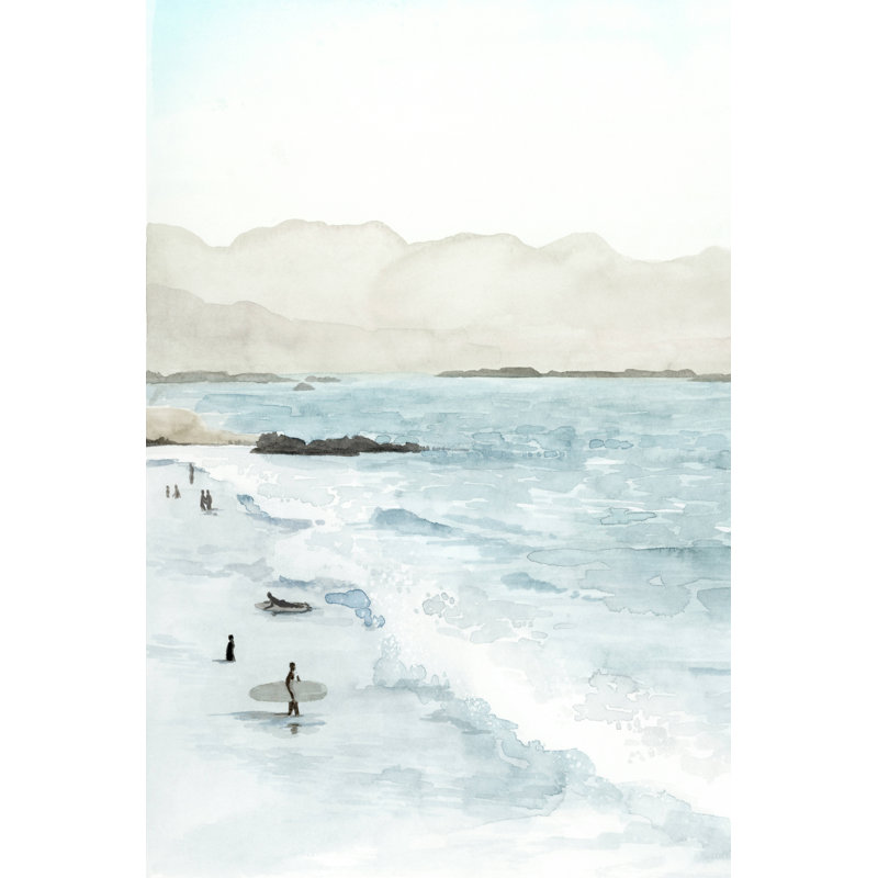 Dans les vagues I, H 30 po x l 20 po