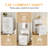 Haven Ato 3 In 1 Vanity Desk With Flip Top Mirror And Lights-928392215