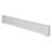Baseboard Heater Covers, Basic Series 4 ft Standard Electric Heating Unit Front Cover for Home Improvement, Heavy-duty Steel, Easy Installation for Bedroom Replacing Old Cover, White-118311067