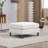 Module for Modular Sectional Sofa, Ottoman with Wood Legs and Pocket Spring